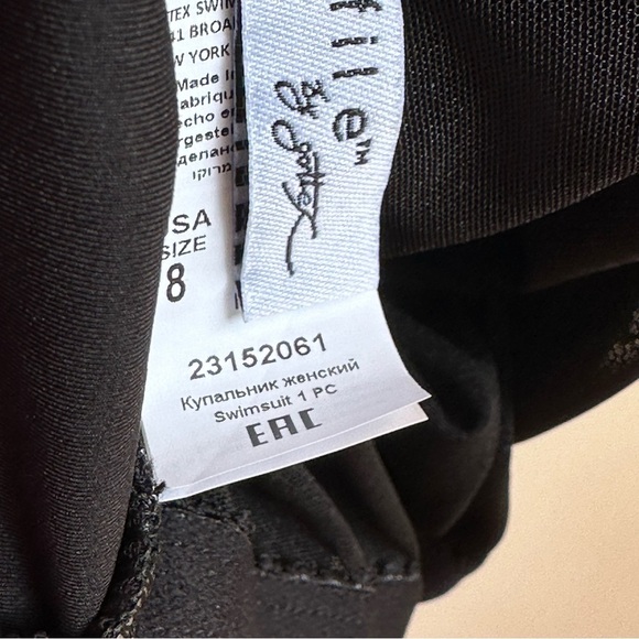 NWT Gottex Lola Asymmetrical One Piece Swimsuit Ruffle - Picture 7 of 7